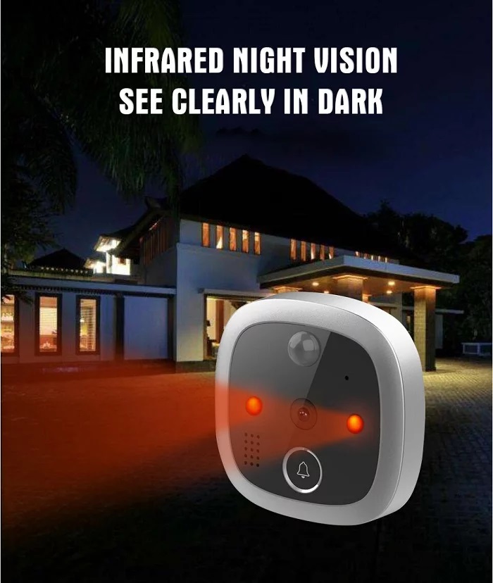Išmanioji durų akutė-skambutis su Wi-Fi SmartHome - Image 3